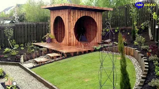 Garden & backyard landscape design ideas: a private recreation area!
