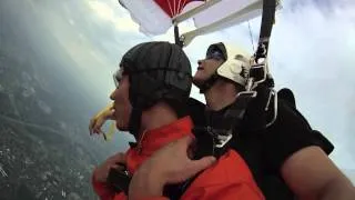 My first tandem skydive from 13 000 feet (4km)