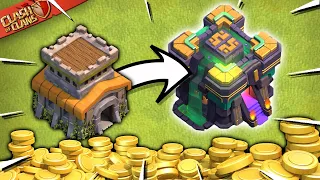 Gem to TH14 - 6 Levels in One Video!