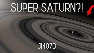 saturn but its rings are 1000000000 times bigger