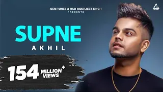 Supne : Akhil | Tanvi Nagi | New Punjabi Song