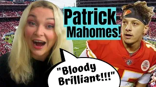 New Zealand Girl Reacts to PATRICK MAHOMES!!