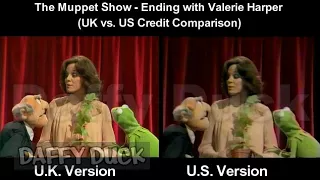 The Muppet Show - Ending with Valerie Harper (UK vs. US Credit Comparison)