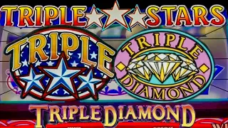 Who Is The Winner? Triple Stars or Triple Diamond 3 Reel Slot