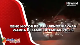 Geng Motor Pelaku Penganiayaan Warga di Jambi Ditembak Polisi