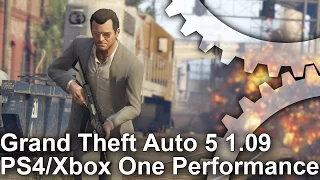 Grand Theft Auto 5: Patch 1.09 PS4 vs Xbox One Frame-Rate Test