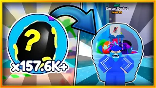 I Hatched For 24 HOURS On 3 ACCOUNTS (200k+ EGGS) For The NEW Limited Secret Easter Basket!🐰🧺