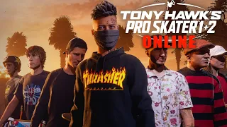 TONY HAWK'S PRO SKATER 1 + 2 REMAKE - ONLINE MODE - Gameplay Walkthrough