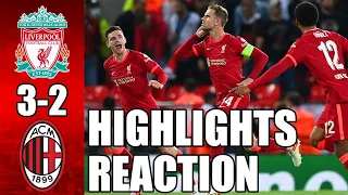 Liverpool 3-2 AC Milan | Live Highlight Reactions - Kop Logic Watchalongs