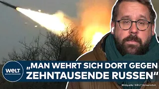 KÄMPFE IN AWDIJIWKA: Zehntausende russische Soldaten werden von der Armee "einfach reingeworfen"