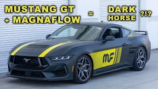 Magnaflow's 2024 Mustang GT Exhausts Boost HP to Dark Horse Levels (No Tune Required)