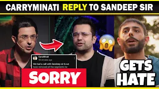 Carryminati Said Sorry to Sandeep Maheshwari | Ajey Nagar Reply to Ankit Bayanpuriya Fans