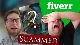 An artist SCAMMED us on Fiverr (NOT CLICKBAIT)