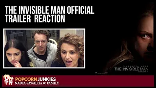 The Invisible Man (Official TRAILER) Nadia Sawalha & The Popcorn Junkies FAMILY Reaction