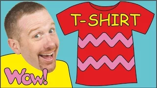 Song for Kids about T-shirts for Steve and Maggie | English for Children in Baby Song