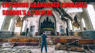 Exploring Abandoned Churches, School's and Theatre in Pittsburgh