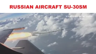 Missile launches and bombing of Su-30SM aircraft