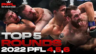 Top 5 Best Rounds from the 2nd Half of 2022 PFL Regular Season!