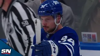 Auston Matthews Blasts One-Timer To Record 63rd Goal