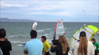 Closest  Finish Race ever,  La Ventana Island Crossing 2012, Kitesurfing Planet School
