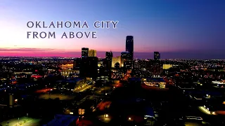 Oklahoma City From Above - 4K Aerial Drone Video