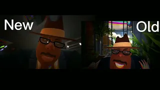 All screamers Hello neighbor 2 new vs old / все скримеры Привет сосед 2 новый против старый