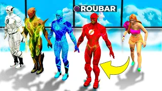 ROUBAND0 TODOS OS FLASHS NO GTA 5!!!