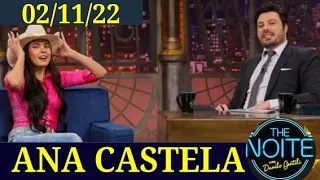 Ana Castela no The Noite com Danilo Gentili hoje no Sbt 02/11/22 00:30H outubro 22 + Conteúdoextra