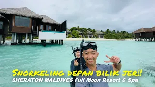 SHERATON MALDIVES | Berbaloi ke stay hotel RM7 ribu?? | FULL REVIEW | Part 2