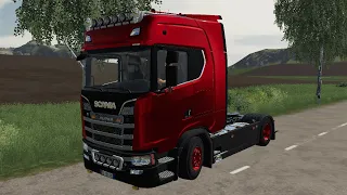 Scania S580 V8 | Farming Simulator 19