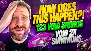 I pulled 123 Void Shards and you won't believe what I got | Raid: Shadow Legends