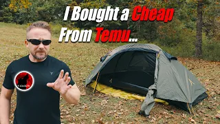 What Is Going On Here Exactly? Cheap Temu Tent Oddity - Grand Canyon Apex 1