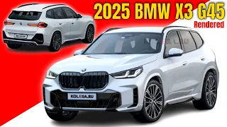 NEW 2025 BMW X3 G45 Rendered