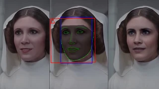 #Deepfake | Cara is Leia  / Rogue One / side by side comparison