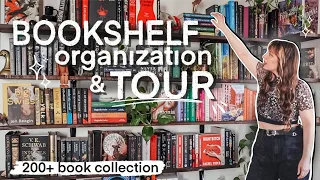 BOOKSHELF TOUR | 200+ books 📚✨