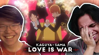 THEY'RE HOLDING HANDS❤ | Kaguya-Sama Season 3 Episode 1 Reaction