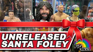 Santa Mick Foley Figure Review & Other Holiday Wrestling Collectibles!