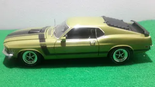 1:18 Premium Diecast Model Cars - 1970 Mustang Boss - Highway 61