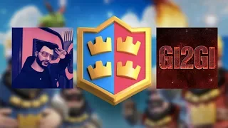 CLASH ROYALE - GiorgiGames & GI2GI 2vs2 შეტევები და მოწინააღმდეგეების დატროლვა