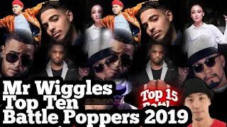 Mr Wiggles BLACK BOOK JOURNAL 24 “Top 10 Battlers in Popping"