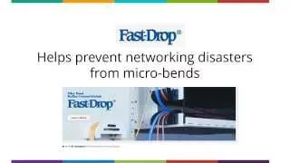 Fiber Cable Management: Preventing Microbends & Data Loss Fast-Drop