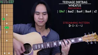 Teenage Dirtbag Guitar Cover Acoustic - Wheatus 🎸 |Tabs + Chords|