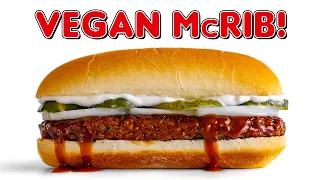 The McRIB like McDONALD'S but VEGAN and BETTER!