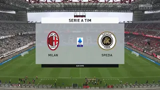 FIFA 22 AC MILAN VS SPEZIA SERIE A PREDICTION