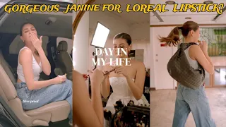 JANINE GUTIERREZ FOR LOREAL PARIS LIPSTICK! SUPER GORGEOUS