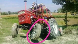 Ops Tractor In Danger 🚫⚠😱|| Tractor Stuck Badly In Mud 👺|| Fiat 640 Hydraulic Power