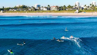 Drone Surfing, Delray Beach, Florida -- DJI Mavic 2 Zoom Drone 4K Video
