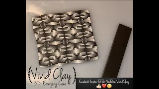 3D Emerging Cane, Polymer Clay
