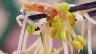 阿爺廚房食譜 | 火腩蝦乾爆炒大豆芽