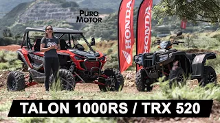 HONDA TALON 1000RS Y CUADRA HONDA TRX 520